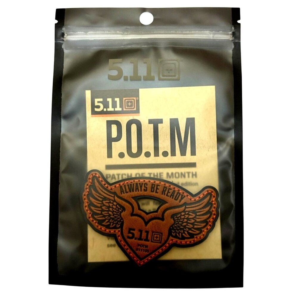 5.11 Tactical Patch September 2022 Heart Wings Always Be Ready #511105 Logo